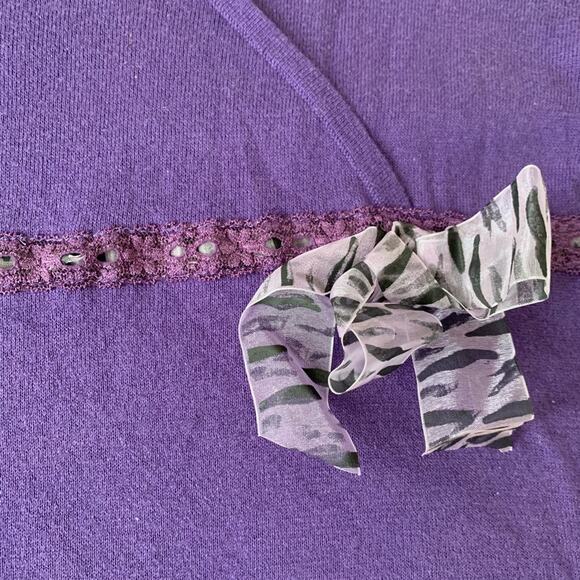 Cour carrée purple sweater - Picture 5 of 6